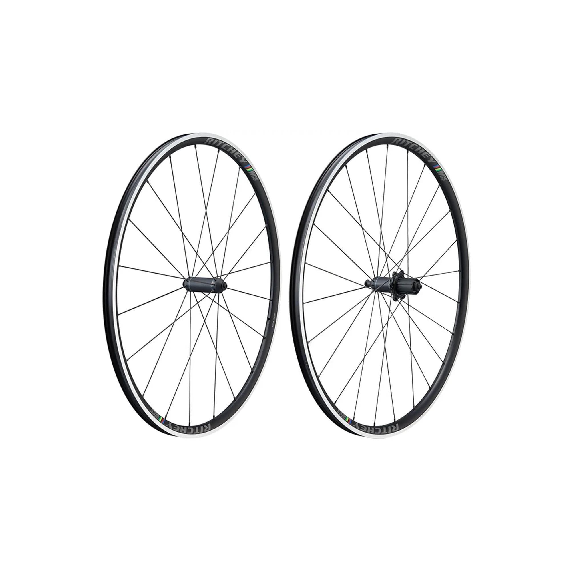 Rithcey WCS Zeta Rim Wheelset: BLACK SHIMANO