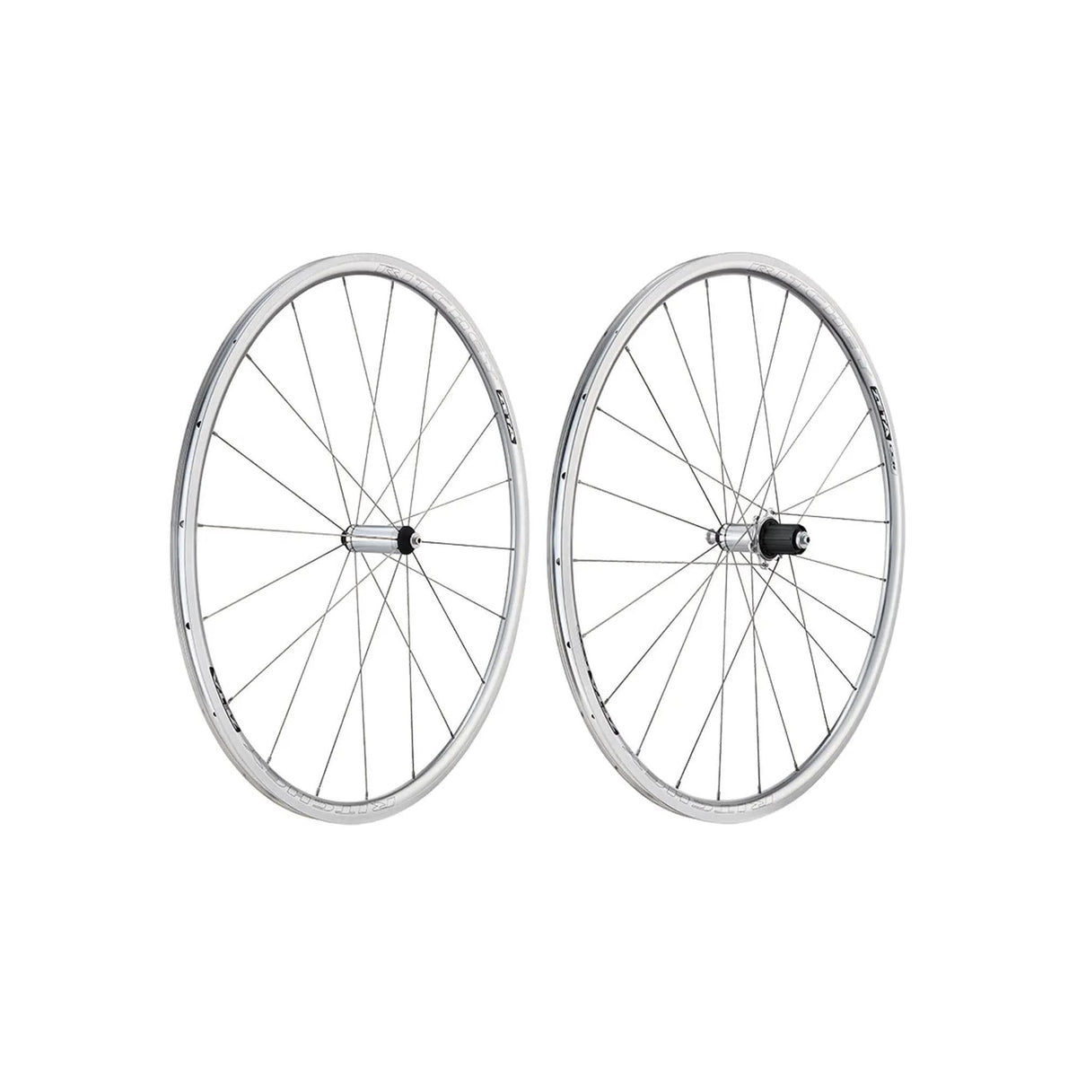 Rithcey Classic Zeta Rim Wheelset: SILVER SHIMANO