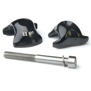 Ritchey Wcs Carbon 1-Bolt Rail Clamps: Black 7Mm X 7Mm