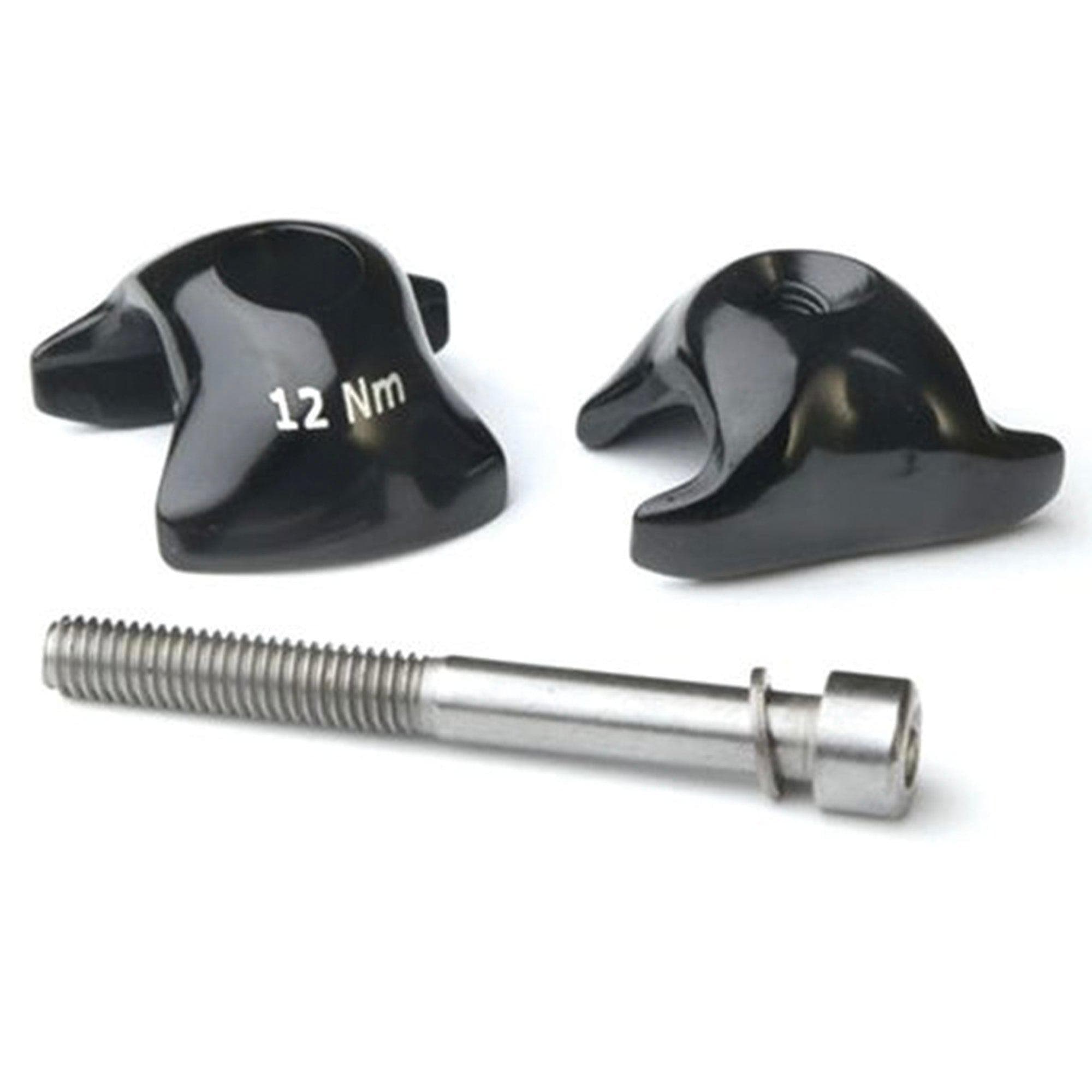 Ritchey Wcs Carbon 1-Bolt Rail Clamps: Black