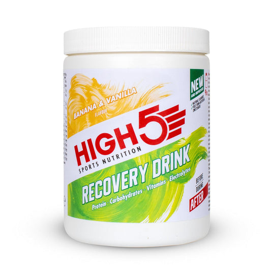 High5 High5 Recovery Drink Tub (450g, Banana & Vanilla)