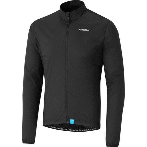 Load image into Gallery viewer, Shimano Clothing Men&#39;s Compact Windbreaker; Black; Size S
