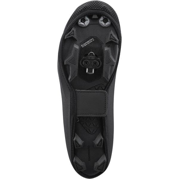 Shimano Clothing Unisex; Dual Rain Shoe Cover; Black; Size M (40-41)