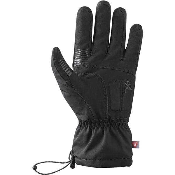 Shimano Clothing Unisex, GORE-TEX© GRIP PRIMALOFT© Gloves, Black, Size L