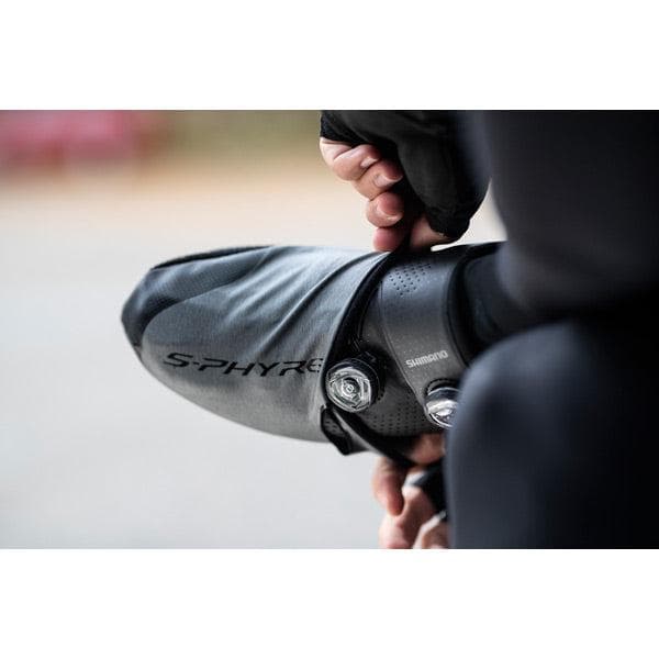 Shimano Clothing Men's S-PHYRE Toe Cover, Black, Size S (37-40)