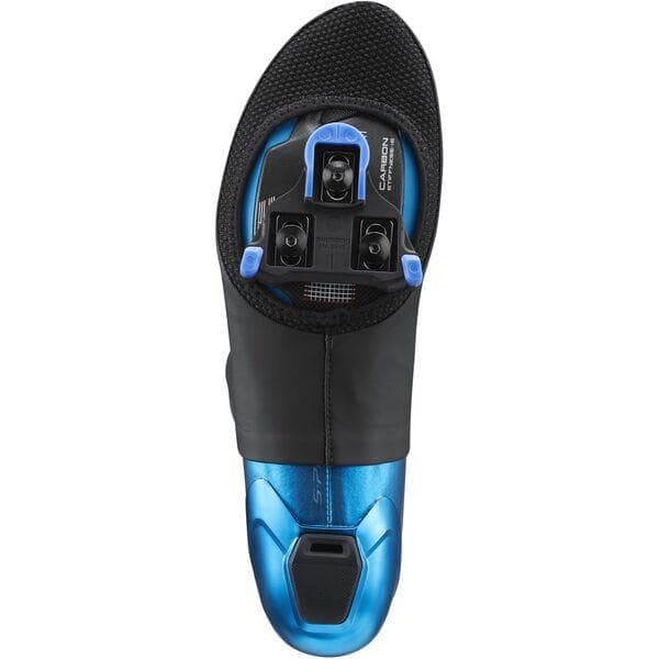 Shimano Clothing Men's; S-PHYRE Half Shoe Cover; Black; Size L (42-43)