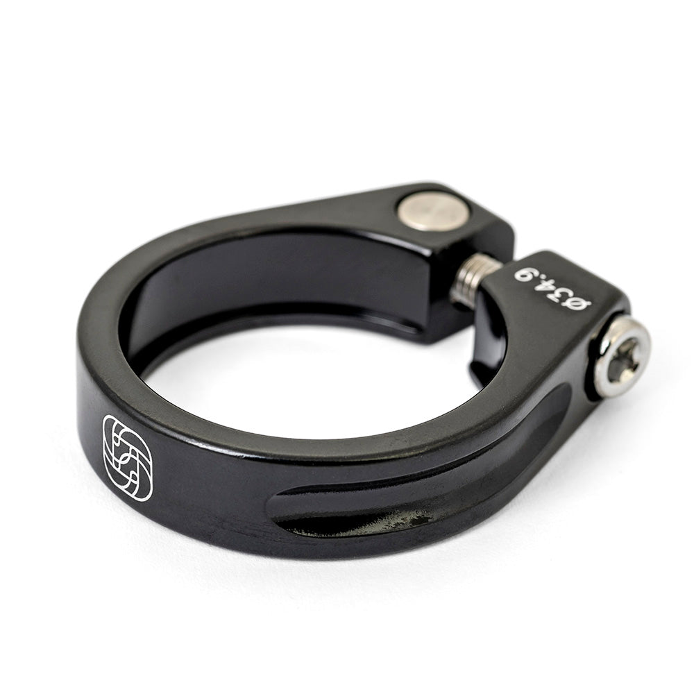 Gusset Components  Clench Seatclamp Black 34.9mm