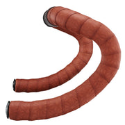 Supacaz Pure Leather Bar Tape: COFFEE