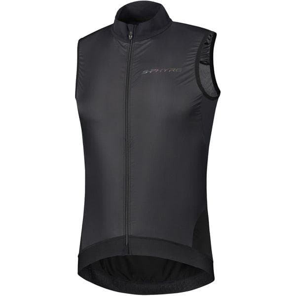 Load image into Gallery viewer, Shimano Clothing Men&#39;s S-PHYRE Wind Gilet; Black; Size M
