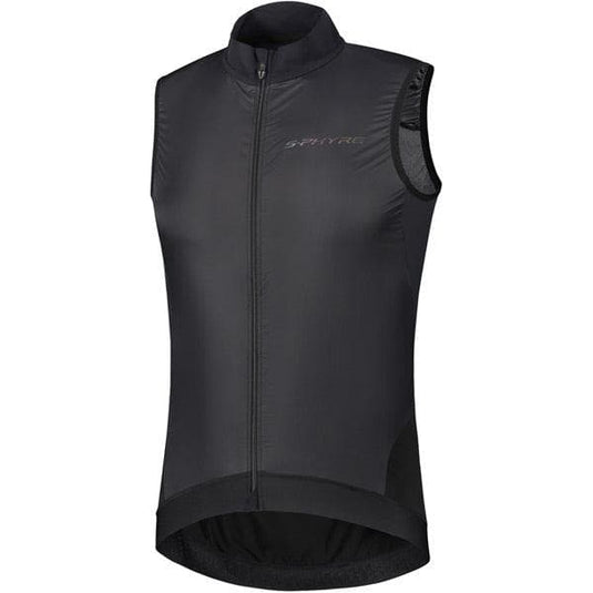 Shimano Clothing Men's S-PHYRE Wind Gilet; Black; Size XL