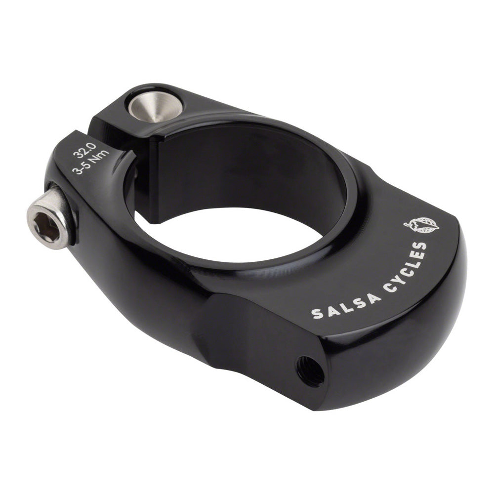 Salsa Rack Lock Seatclamp 32.0mm Black