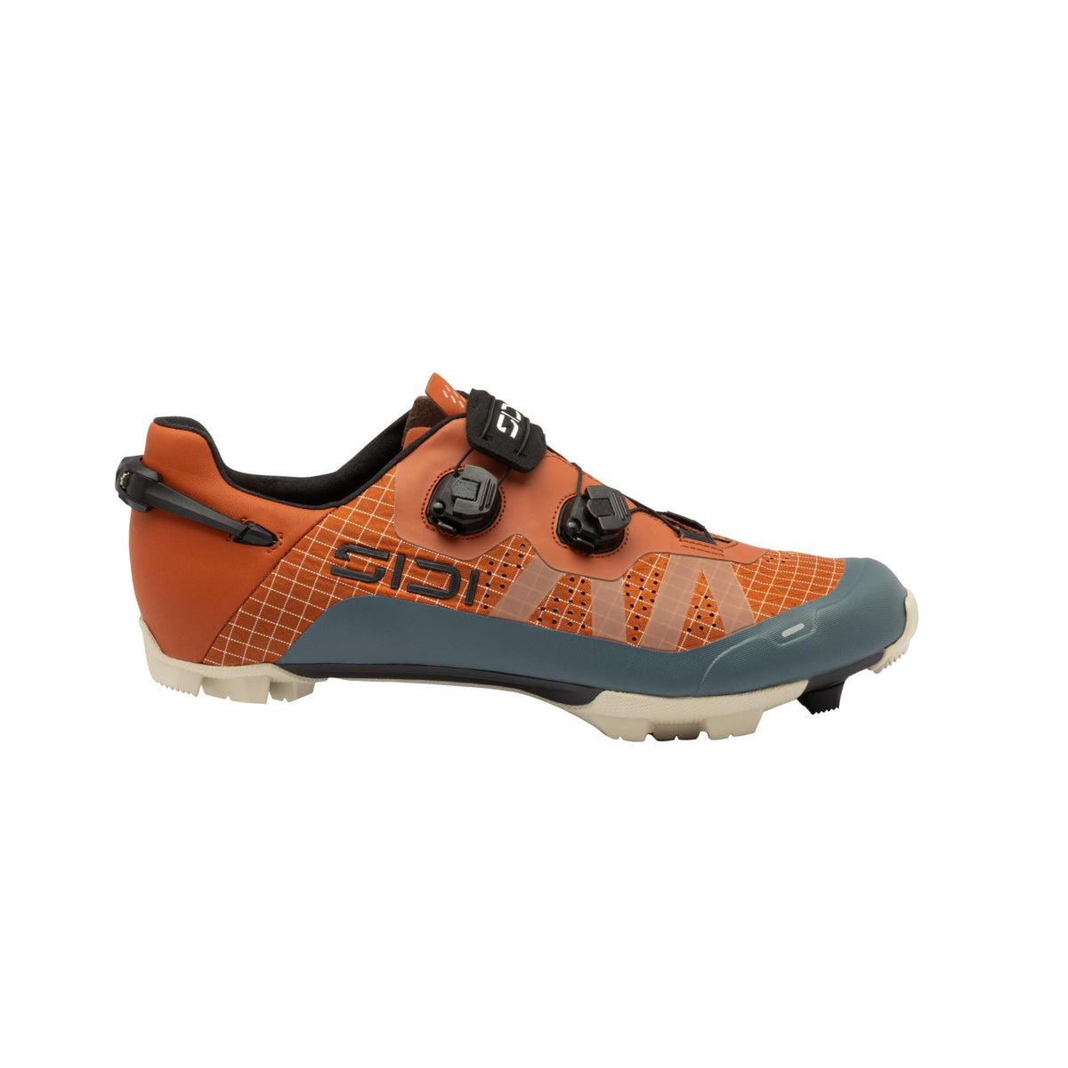 Sidi Aeron Gravel Shoes: CORK BROWN GINGER 41