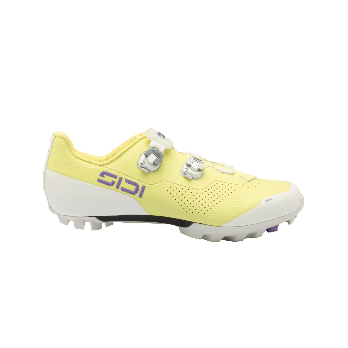 Sidi Dominator X Gravel Shoes: BRIGHT YELLOW 44