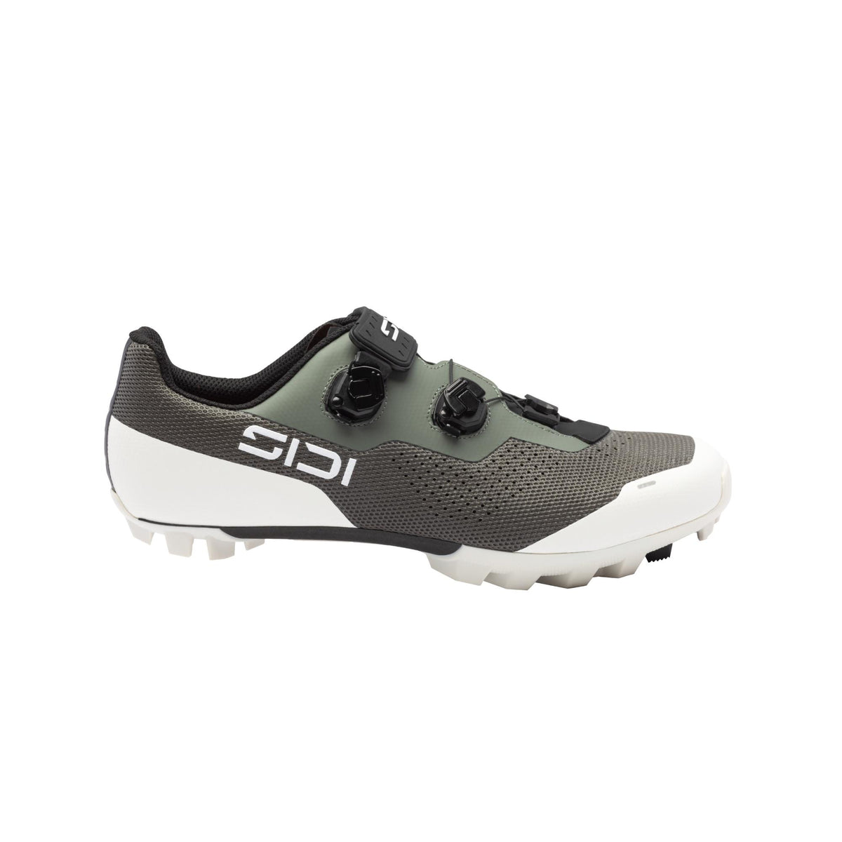 Sidi Dominator X Gravel Shoes: DEEP FOREST 44.5