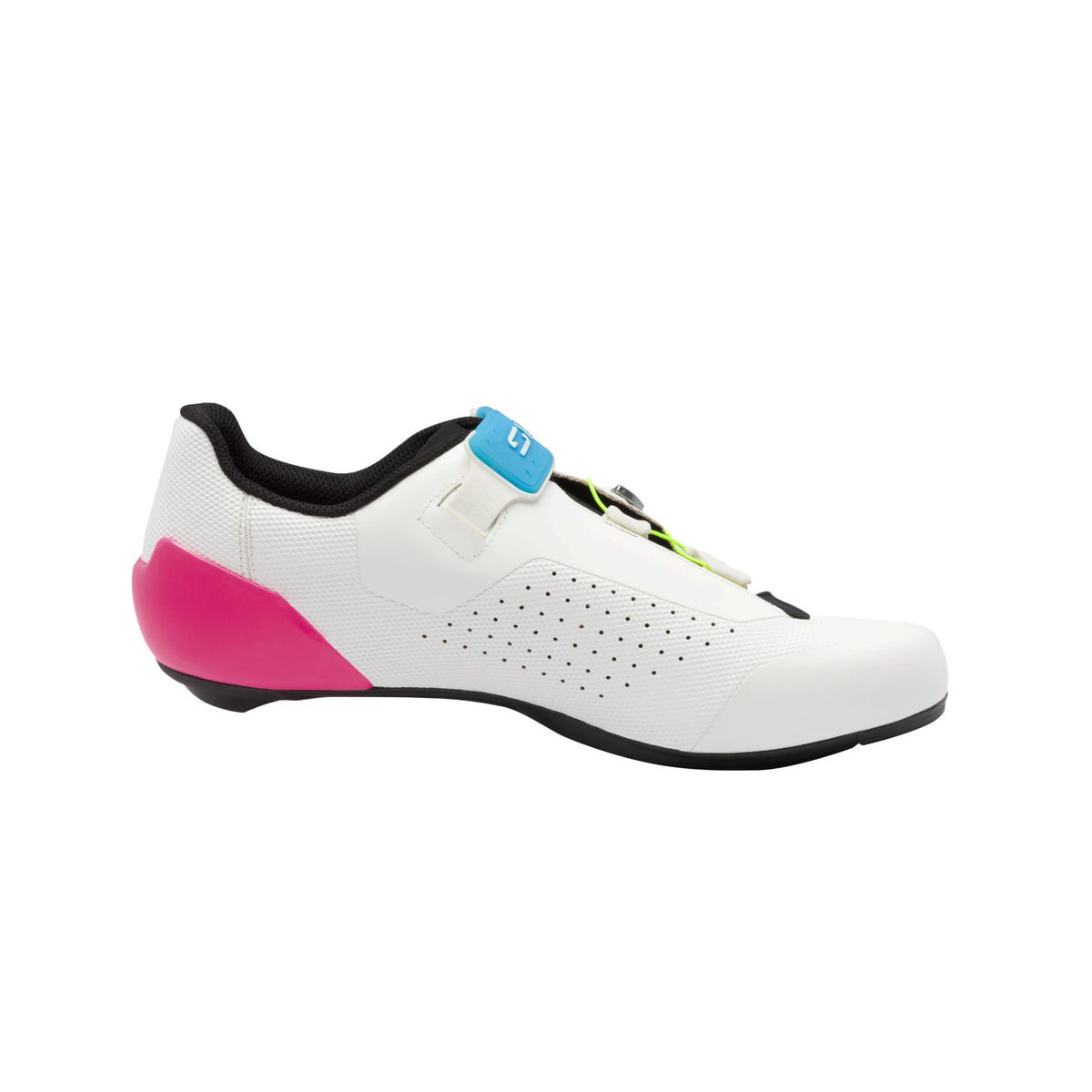 Sidi Genius X Wyve Road Cycling Shoes: WHITE FLUO 45
