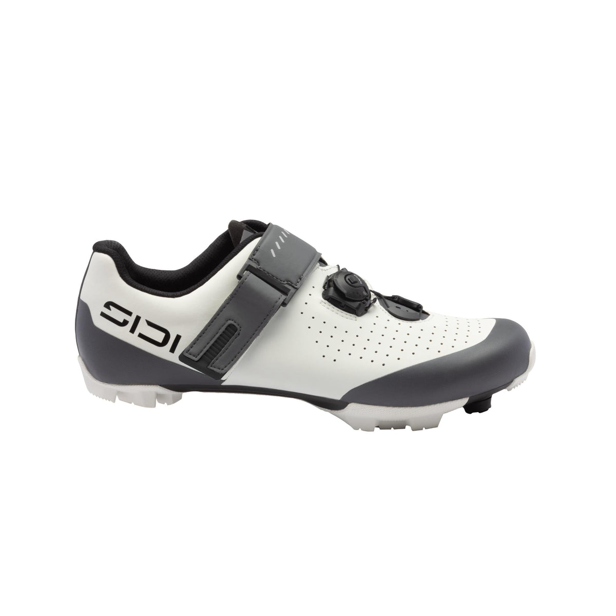 Sidi Physis Gravel Shoes: ICE WHITE ANTHRACITE 42