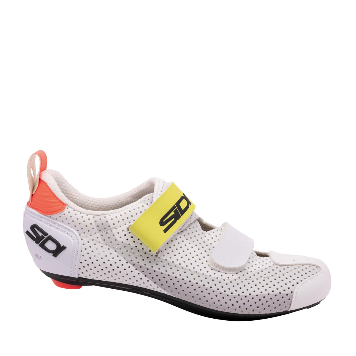 Sidi T-5 Air Triathlon Shoes: GREY WHITE YELLOW 42.5