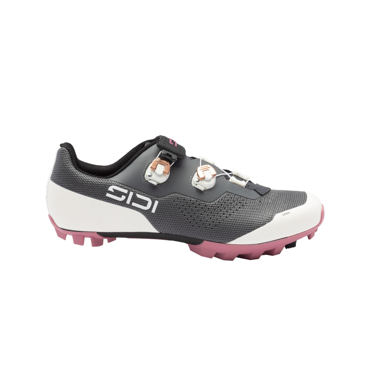 Sidi Dominator X Ladies Gravel Shoes: ANTHRACITE ICE WHITE 42.5