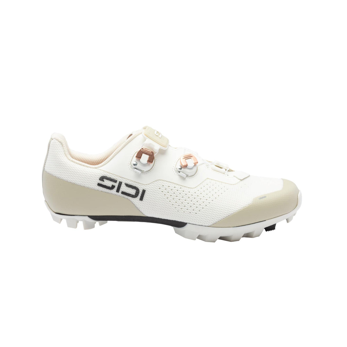 Sidi Dominator X Ladies Gravel Shoes: ICE WHITE SAND 42