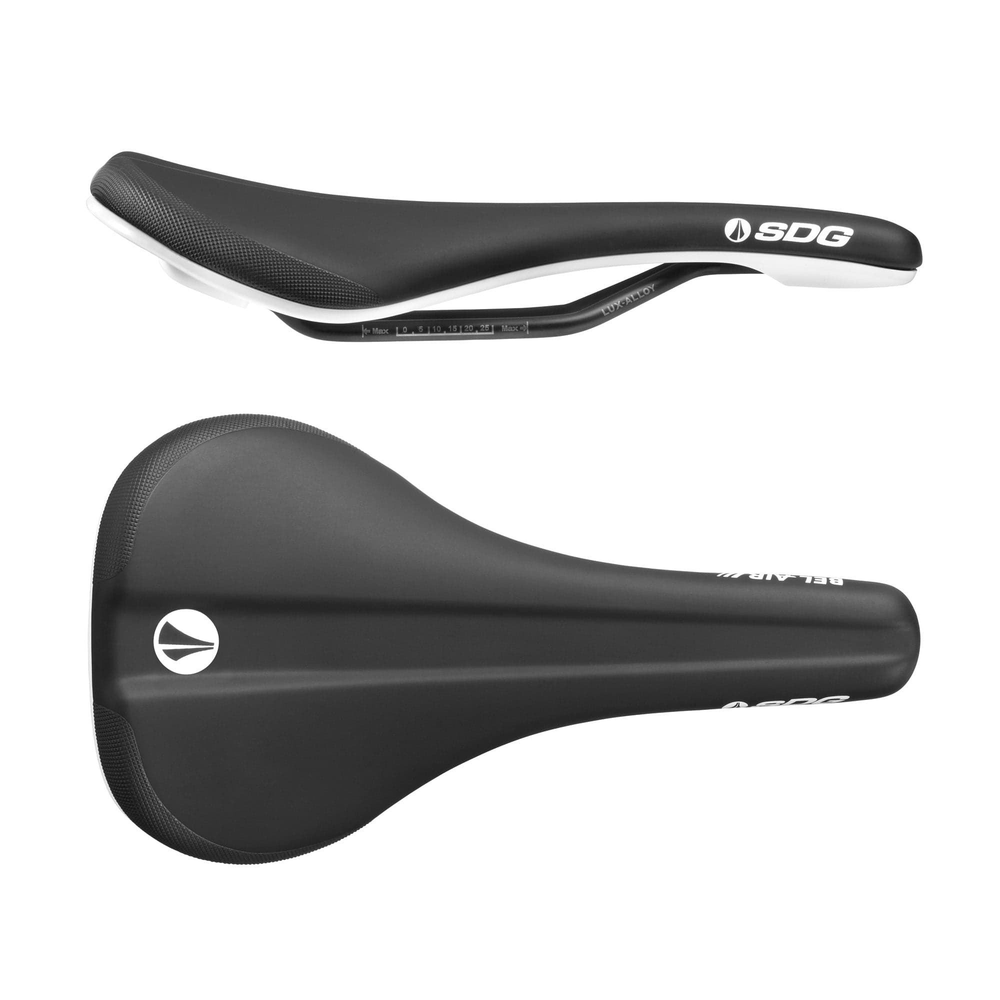 SDG Bel Air 3.0 Lux-Alloy Saddle - 260mm x 140mm