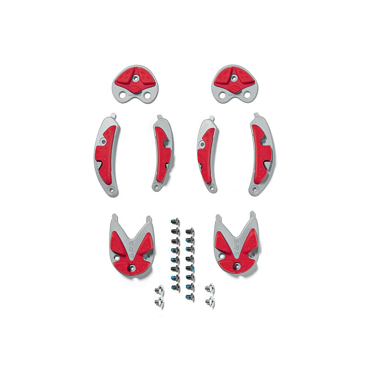 Sidi 43 MTB SRS Inserts: SILVER RED 45/48