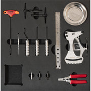 UNIOR Set Of Tools In Tray 1 For 2600C - Wheel Building 2024: BLACK 570X562X30
