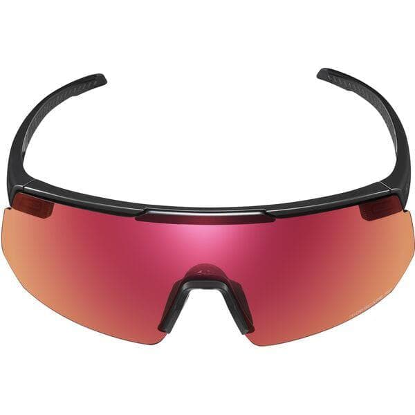 Shimano Clothing S-PHYRE Glasses; Metallic Black; RideScape Road Lens