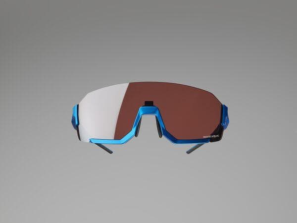 Shimano Clothing Aerolite Glasses; Metallic Blue; RideScape Road Lens