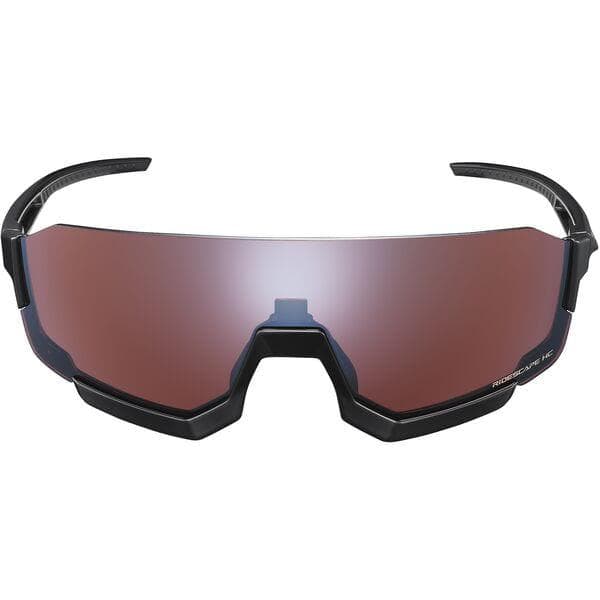 Shimano Clothing Aerolite Glasses; Metallic Black; RideScape Road Lens