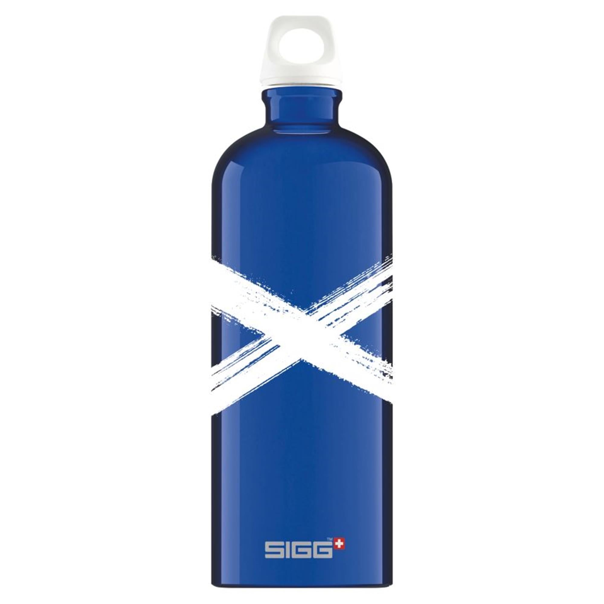 Sigg Traveller Saltire Mountain Bottle: BLUE 1L