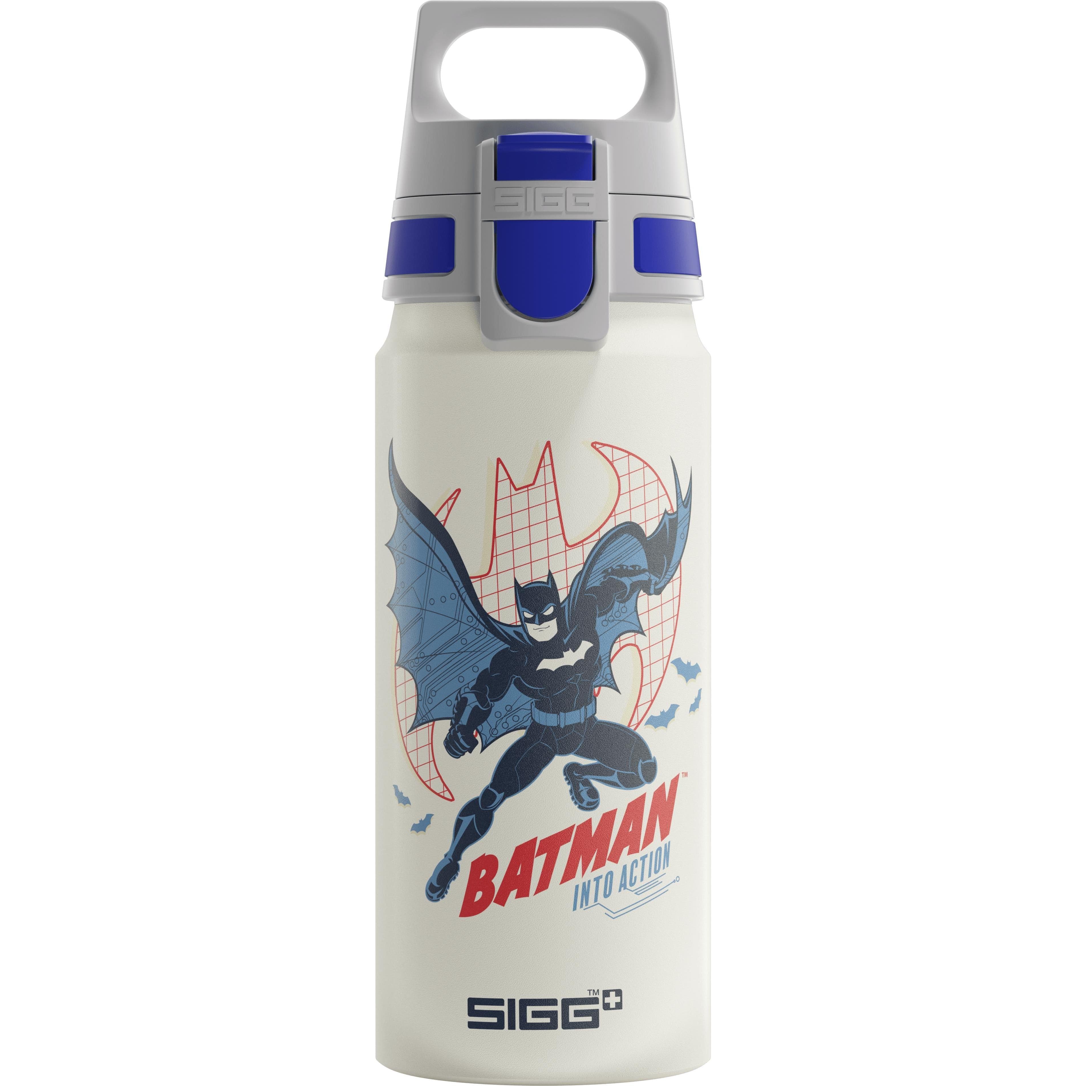 SIGG WMB One Character Bottle: BATMAN INTO ACTION WHITE 600ML