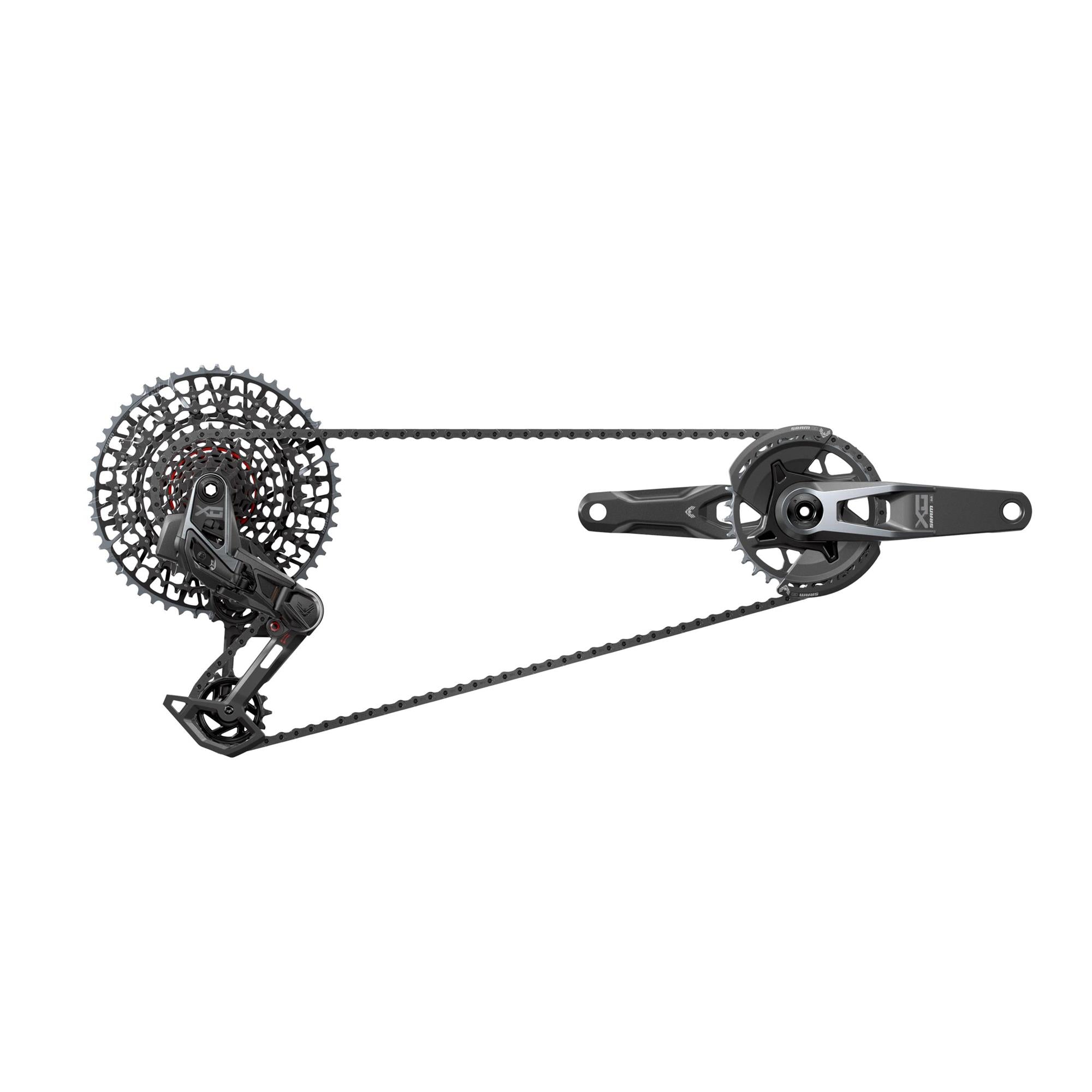 SRAM X0 T-Type Eagle V2 Transmission AXS Groupset :  175MM