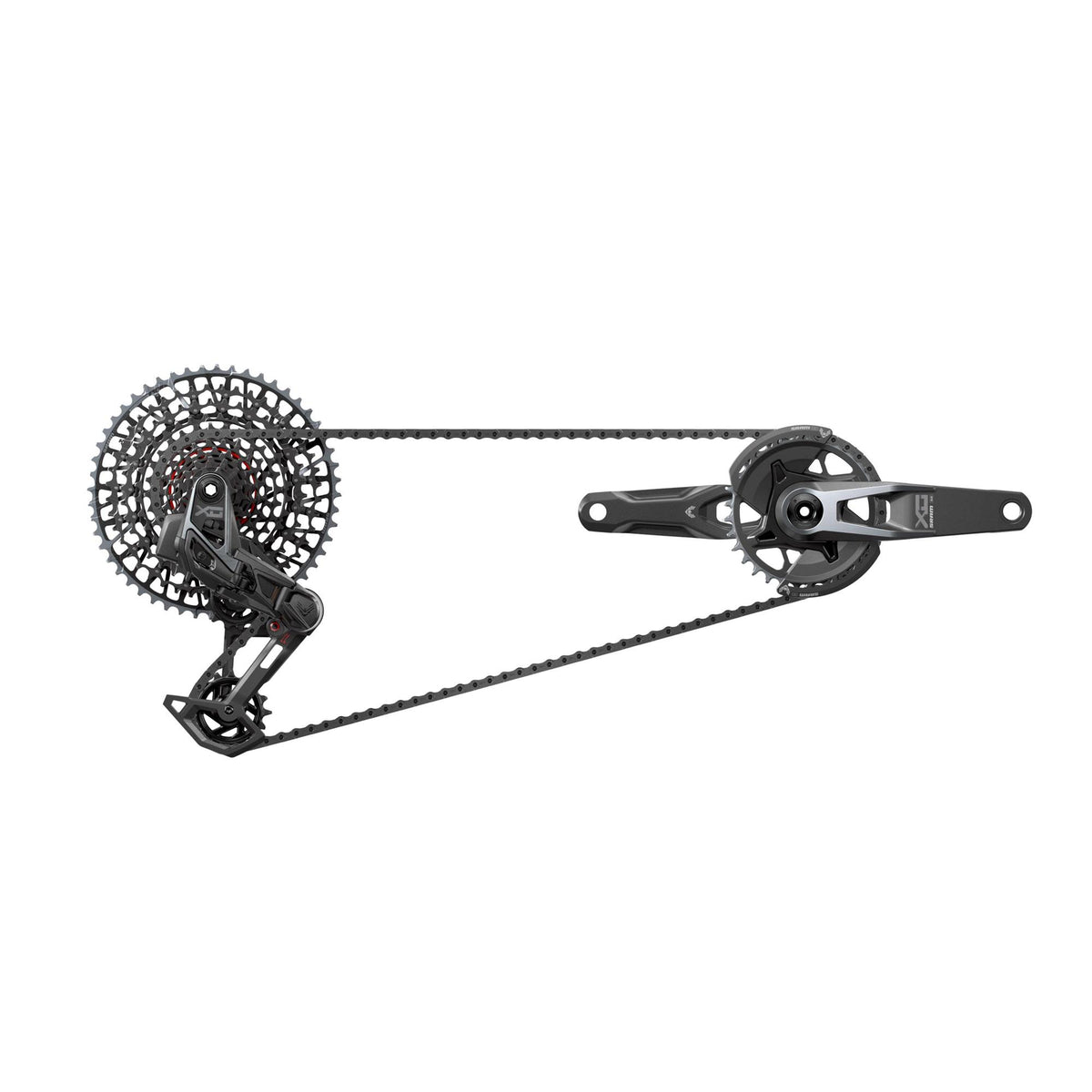 SRAM X0 T-Type Eagle V2 Transmission AXS Groupset :  170MM