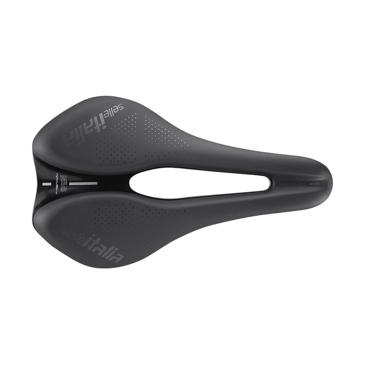 Selle Italia Novus Boost Evo TM Superflow Gravel Saddle: BLACK L3