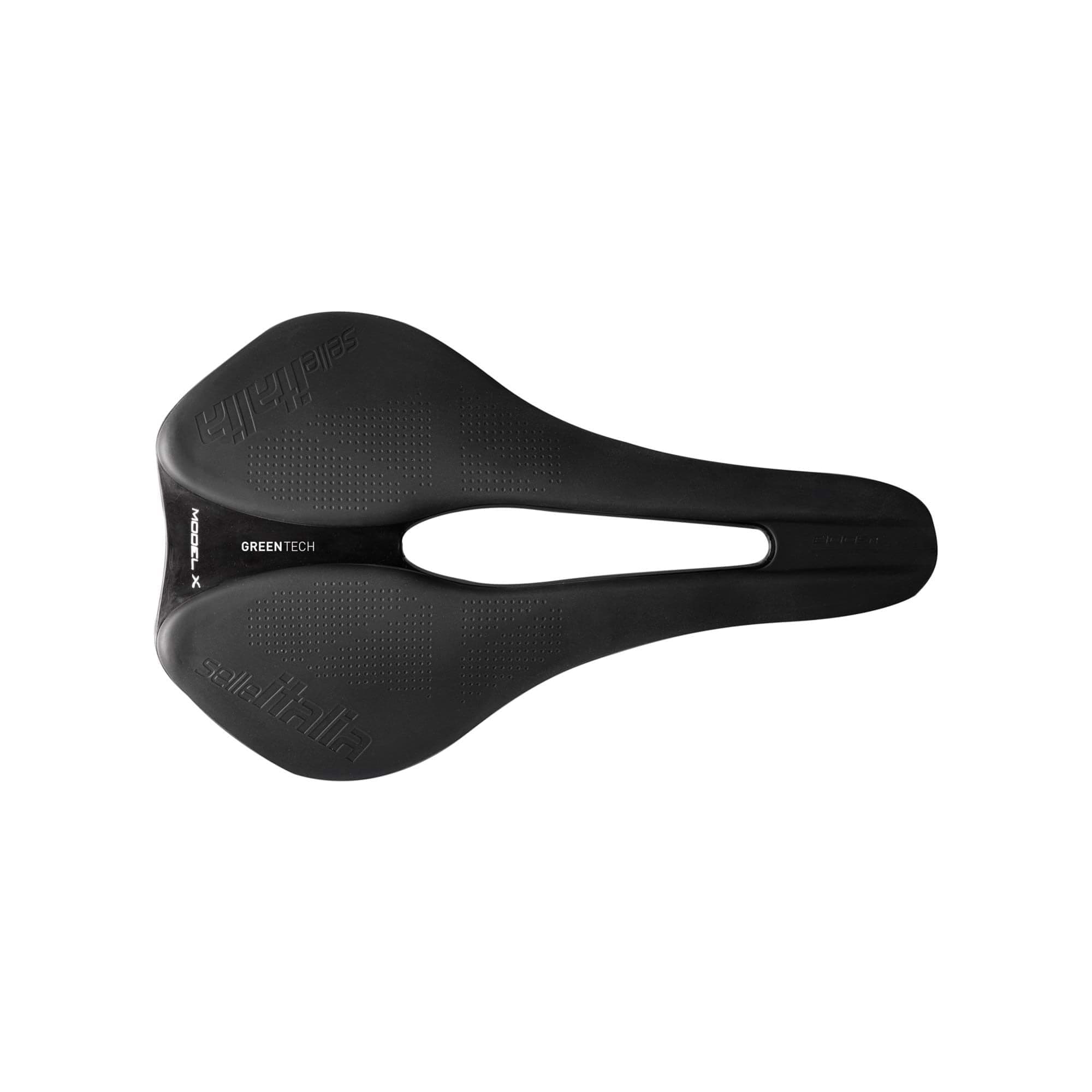Selle Italia Model-X Green Superflow Black Edition Saddle: Black L3