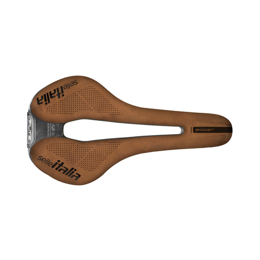 Selle Italia Flite Boost Kit Carbonio Nubuk Special Edition Saddle: Brown Nubuk S3
