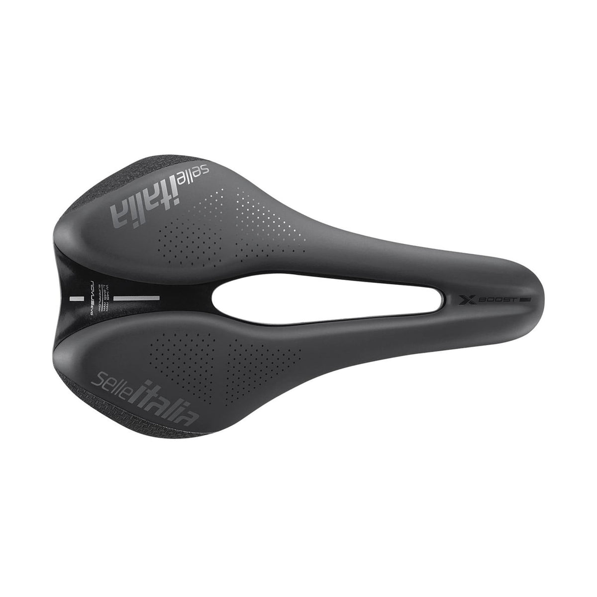 Selle Italia Novus Boost Evo TM Superflow X-Cross Saddle: BLACK L3