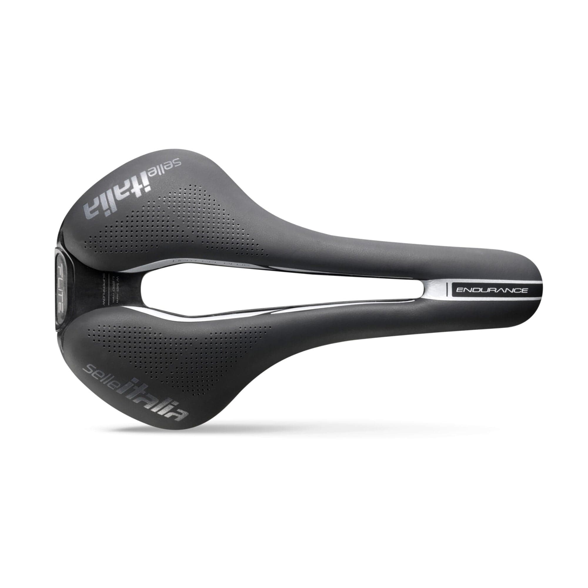 Selle Italia Flite Boost Ti316 Superflow Endurance Saddle: Black/Black L3