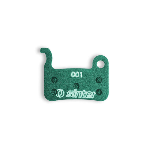 Sinter Disc Brake Pads - 001 Shimano A S2032 - Box Of 25 Pairs Workshop Pack: Green