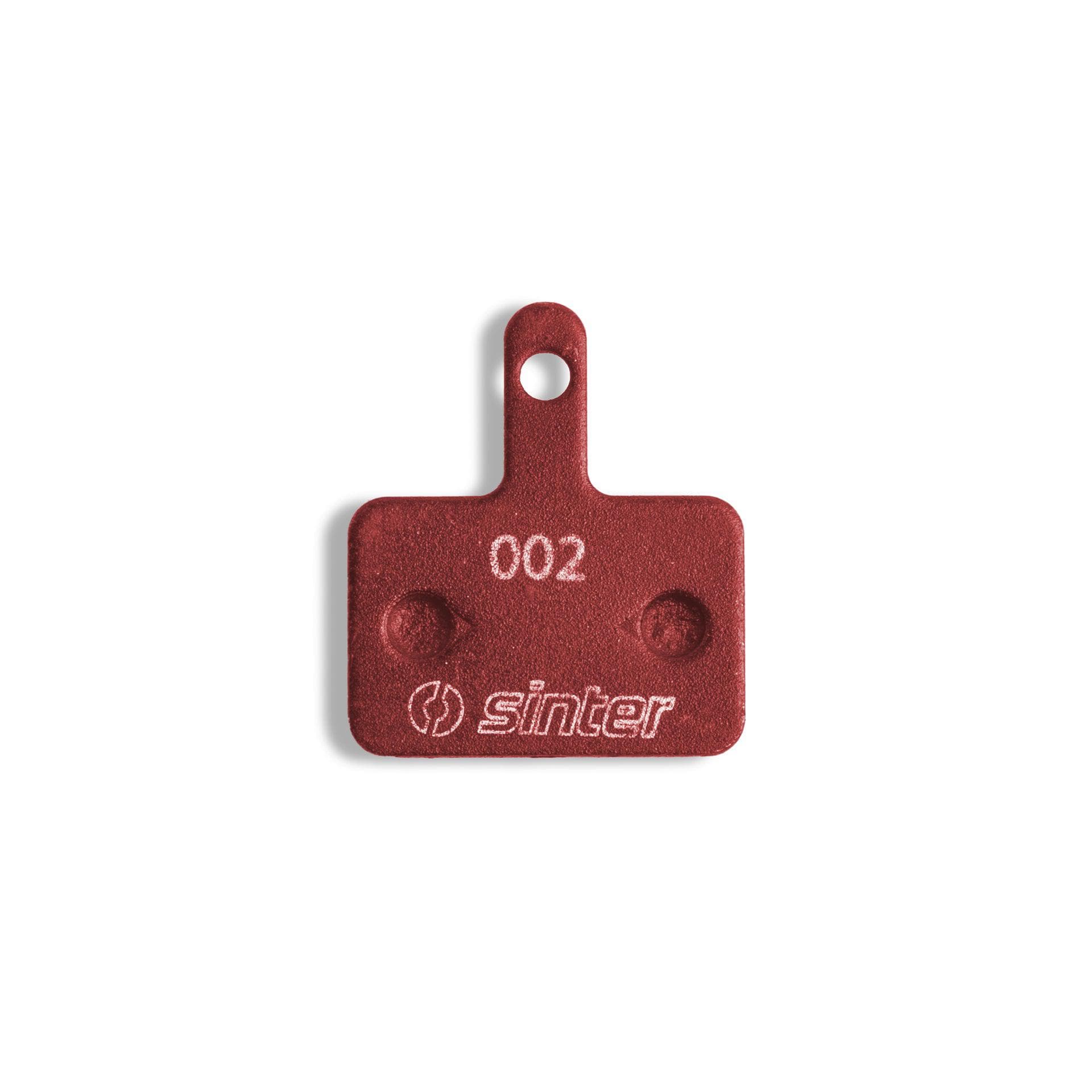 Sinter Disc Brake Pads - 002 Shimano B S514 - Box Of 25 Pairs Workshop Pack: Red