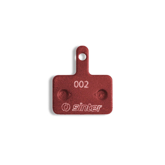 Sinter Disc Brake Pads - 002 Shimano B S514 - Box Of 10 Pairs Blister Pack: Red