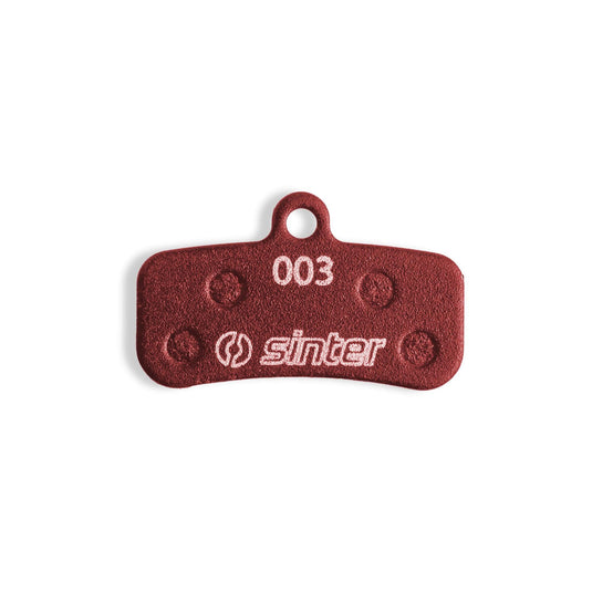 Sinter Disc Brake Pads - 003 Shimano D S514 - Box Of 10 Pairs Blister Pack: Red