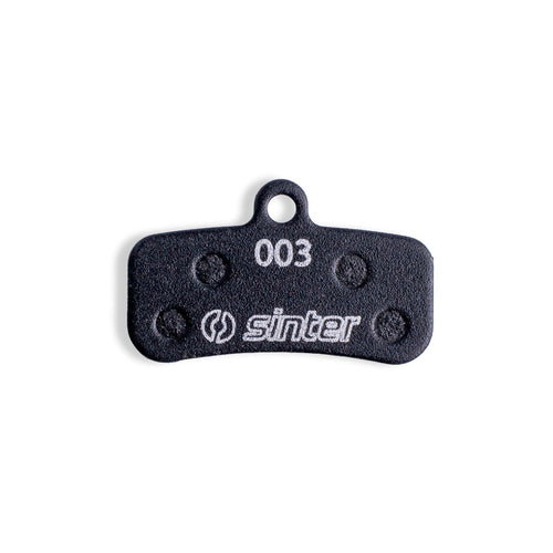 Sinter Disc Brake Pads - 003 Shimano D S550 - Box Of 10 Pairs Metal Can Carded: Black