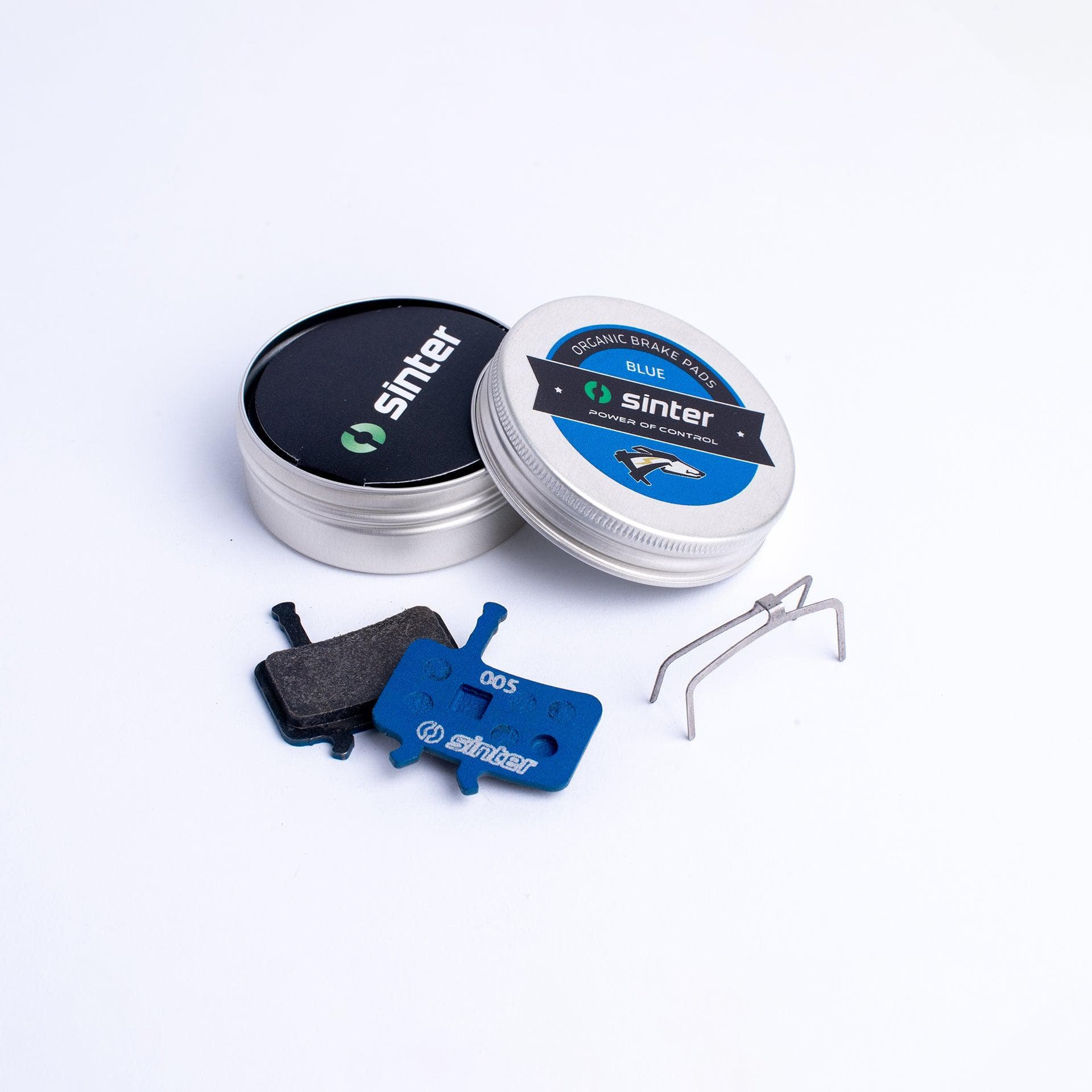 Sinter Disc Brake Pads - 005 Avid S530 - Single Pair Metal Can Carded: Blue