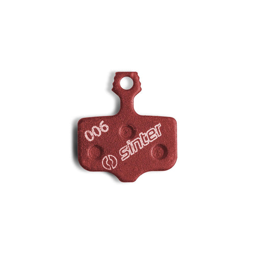 Sinter Disc Brake Pads - 006 Avid S514 - Box Of 10 Pairs Blister Pack: Red
