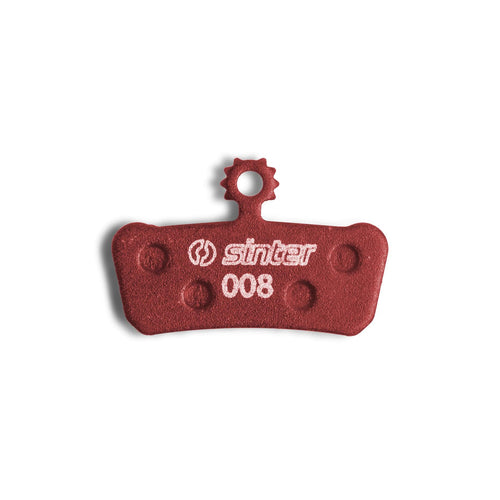 Sinter Disc Brake Pads - 008 Avid Sram S514 - Box Of 10 Pairs Blister Pack: Red