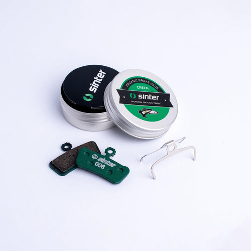 Sinter Disc Brake Pads - 008 Avid Sram S2032 - Single Pair Metal Can Carded: Green
