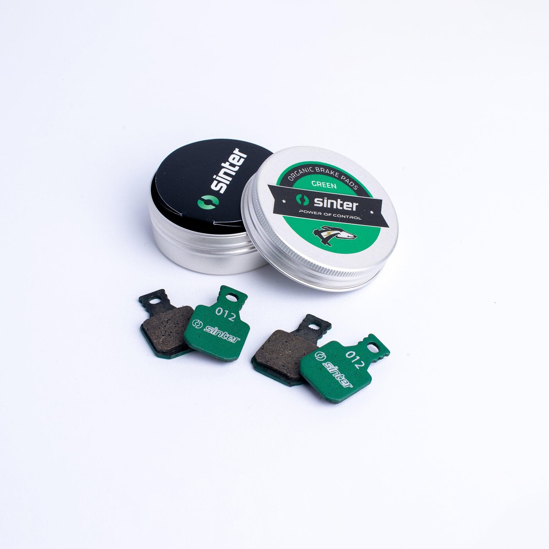 Sinter Disc Brake Pads - 012 Magura S2032 - Single Pair Metal Can Carded: Green