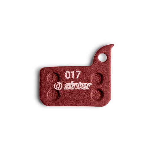 Sinter Disc Brake Pads - 017 Sram S514 - Box Of 10 Pairs Blister Pack: Red