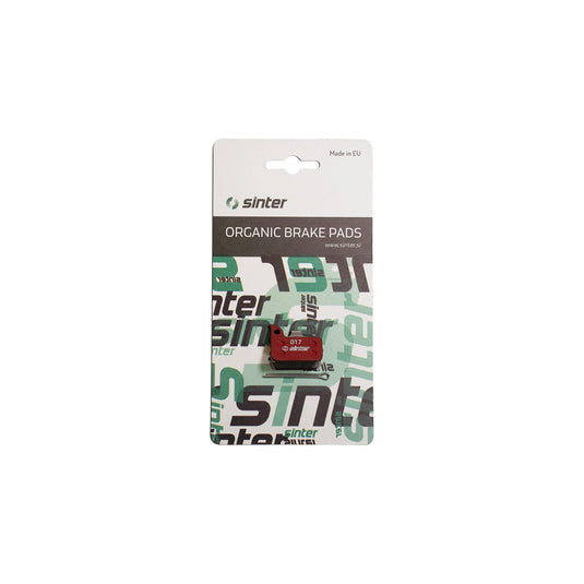 Sinter Disc Brake Pads - 017 Sram S514 - Single Pair Blister Pack: Red